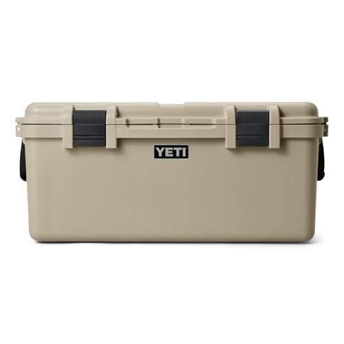 Image of YETI LoadOut 60 GoBox Divided Waterproof Cargo Case, Dry Box, Camera Case, Fishing Tackle Box, Tan