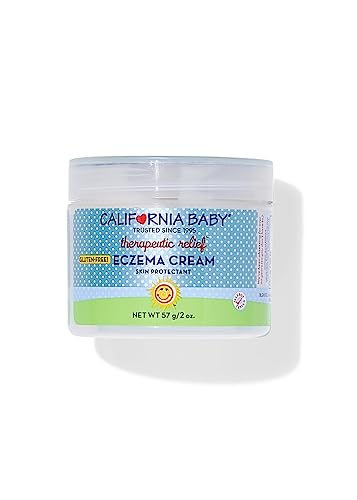 California Baby Eczema Cream | Steroid-Free Eczema Treatment | Colloidal Oatmeal + Aloe Vera | Soothing Eczema Lotion For Kids + Adults | 57 g / 2 oz.