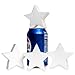 FoamGoods.Co 3-Inch Foam Stars (12-Pack) USA Made 1-Inch Thick Star Foam Shapes for Crafts, DIY Projects, Cakes, Decorations, Arts, Modeling, Sculpting, Friendship Bracelets, Easy to Cut & Paint