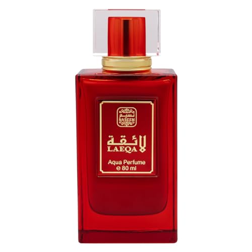 Image of NASEEM Laeqa Eau De Parfum Spray 80ml | Premium Unisex Fragrance for Men & Women | Long Lasting Scent with Fresh Citrus, Fruity Apple & Pineapple, and Woody Cedar & Patchouli Notes