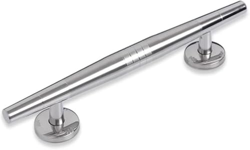 Türknauf, 12 Zoll, robuster Scheunentürknauf, seitlicher Push-Pull-Türknauf aus Edelstahl, Schiebetür für Holztüren, Schuppen, gewerbliche Brandschutztüren (280 mm)