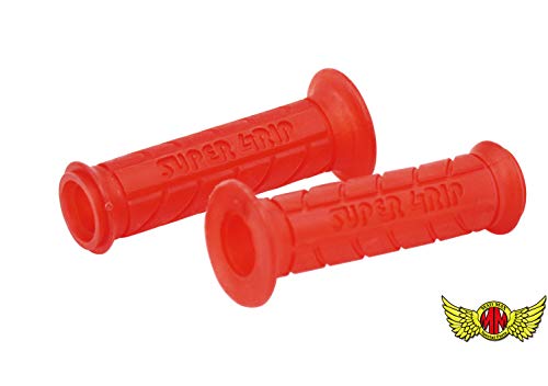 Amazon | スーパーグリップ 120mm クリアレッド 7/8インチ（22.2mm 
