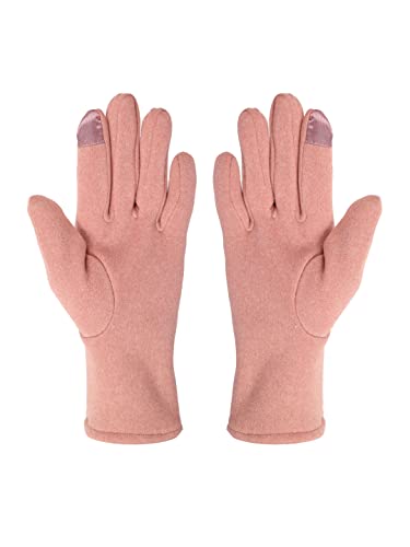 Image of FabSeasons Slim warm Winter Gloves For Women, with velvet lining inside for cold weather, Touchscreen enabled index finger, also ensures a Smooth Driving /Riding Experience