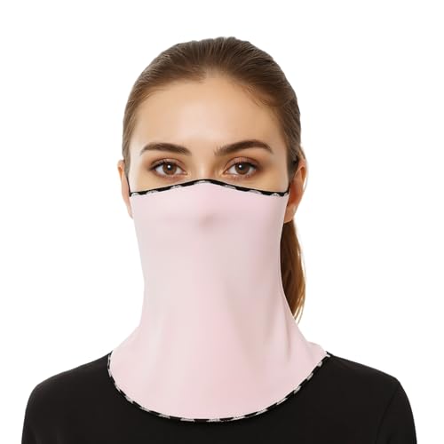 Cooling UPF 50+ Sun Face Mask, Breathable UV Protection for Hot Weather, Outdoor Activities, Driving - Men Women