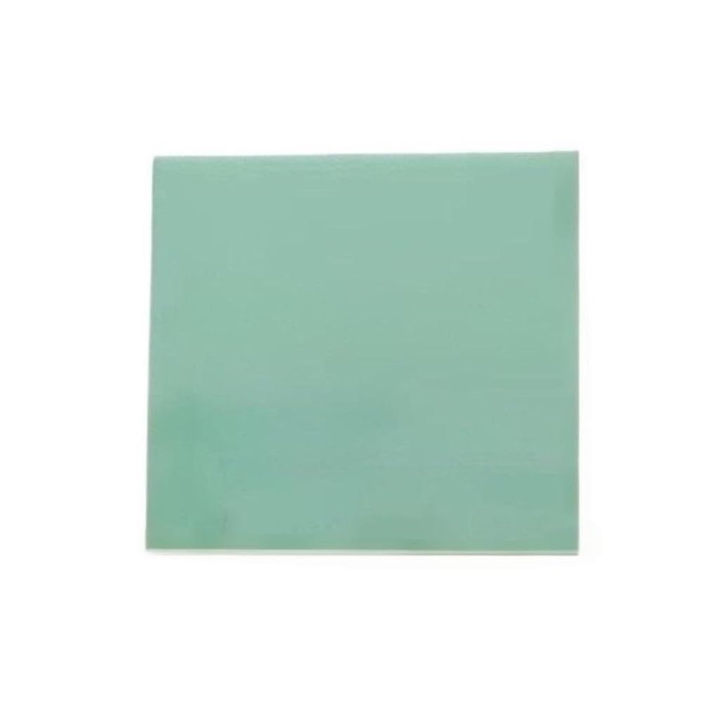 Lámina fina fibra vidrio verde claro 400x400x5mm aislante para soporte CNC 7