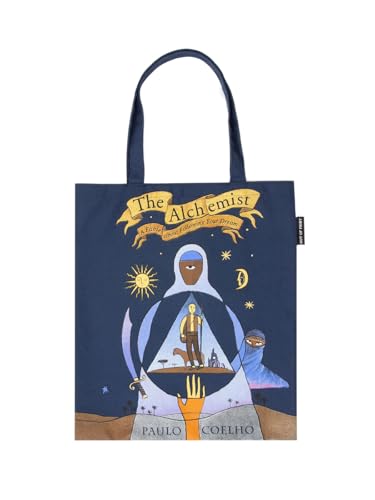 Out of Print The Alchemist by Paulo Coelho Tote Bag with Inner Pocket - Gift for Book Lovers