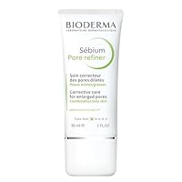 Bioderma Sébium Pore Refiner Cream, Pore Minimizer for Face, Makeup Primer For Combination to Oily Skin