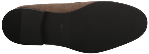 BOSS Men's Smooth Suede Slip on Loafers4