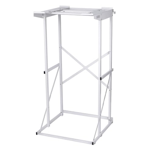 BLACK+DECKER BWDS Washer Dryer Stacking Rack Stand, White