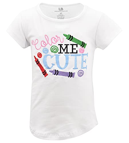 Image of Unique Baby 2 Piece Girls Double Ruffle Leggings and Short Sleeve Shirt Clothes Set Kid and Toddler Girl Outfit