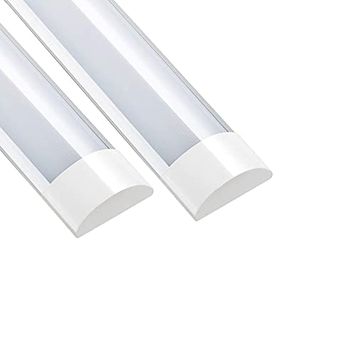 LED x[XCg ̌^ 120cm d 40w LEDu ̌^ F 2{ V䒼t Lb`Cg ^ VƖ ǌu y ̎ Ɩ S 4000lm 5500K 8p ȃGl ڂɗD L 