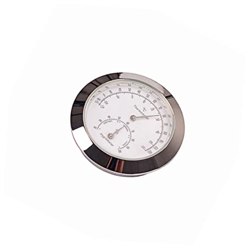 WEKADRIN Rmometer Humidity for Violin Digital Hygrometer Thermometer Indoor Temperature Gauge Fahrenheit/Celsius Metal Frame Compact Design