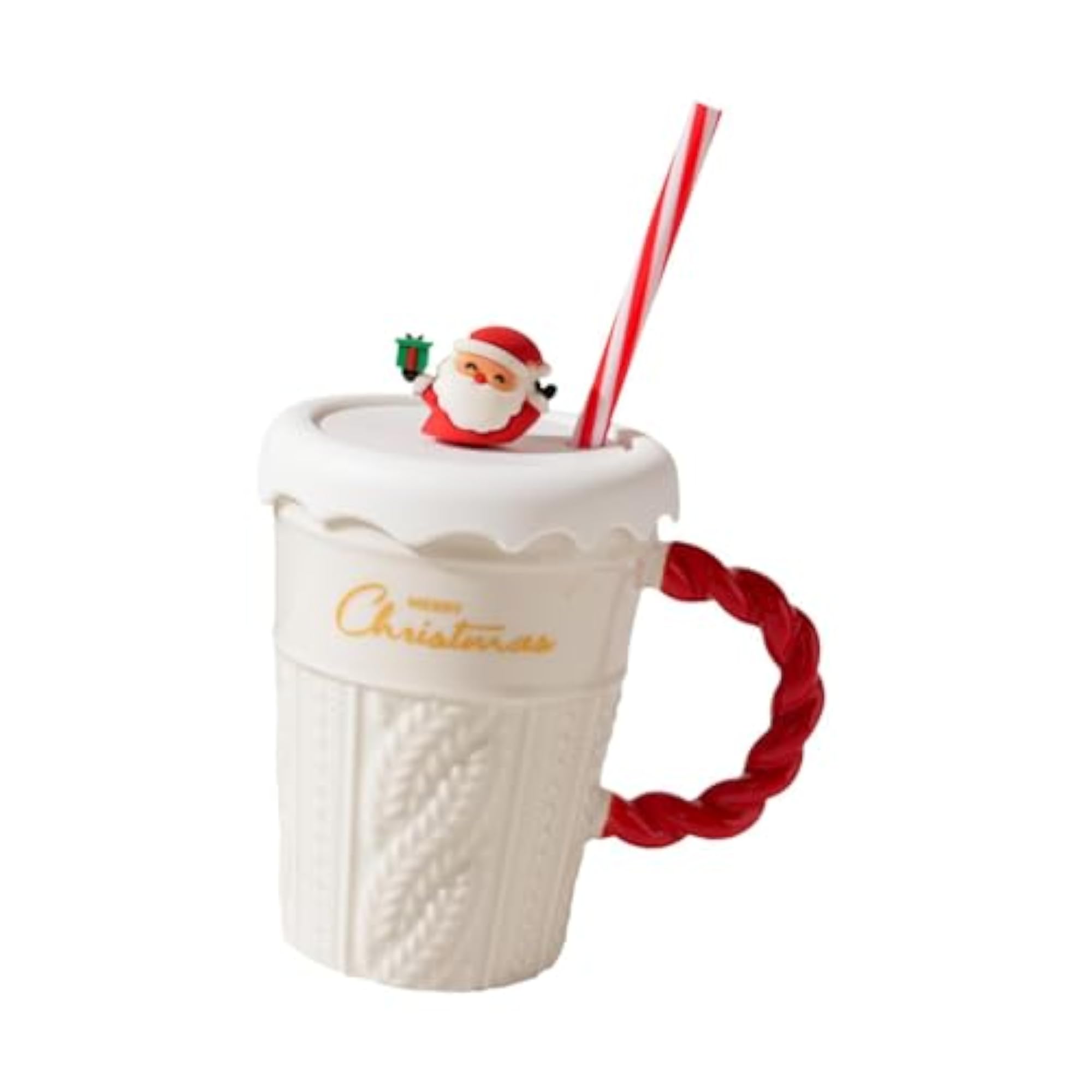 Christmas Ceramic Mug Creative Breakfast Mug Water Cup