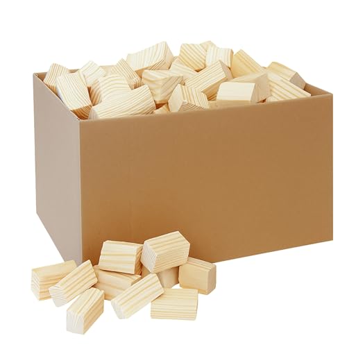 Floranica Legno Compresso 10kg, Bricchetti Ecologici per Barbecue e Riscaldamento