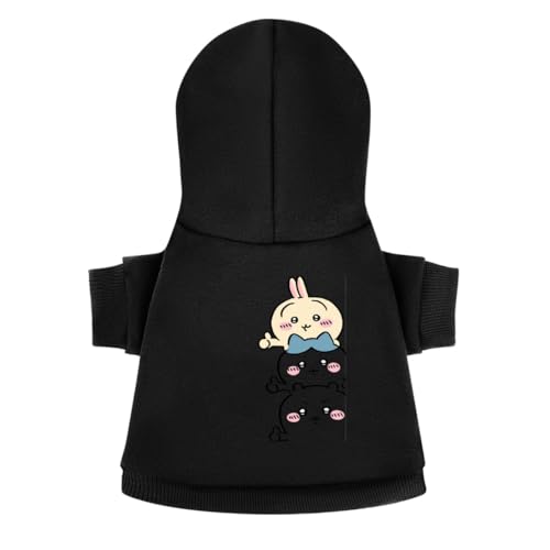ちいかわ 犬服 犬の服 ペット服 ペットウェア 犬猫洋服 秋冬 ドッグウェア フード付き パーカー おしゃれ かわいい 柔らか 一体型 お出掛け用 お散歩 脱毛保護 スポーツ服 快適 仮装 通気 人気 部屋着 犬用 猫 小型犬 中型犬用 XS-L