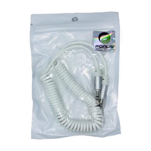 Cable Auxiliar Selna Jack 3.5mm Adaptador Blanco miniatura 3