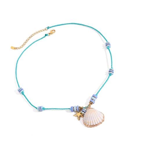 Collier corde colorée idéal pour vos vacances à la plage