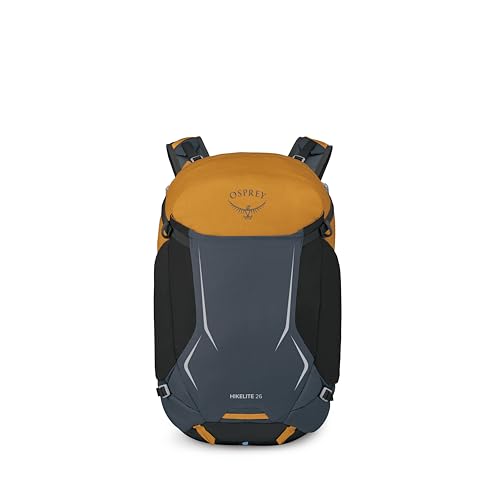 Osprey Hikelite Unisex-Wanderrucksack, 26L, Tungsten-Yellow – Ansicht 6