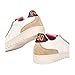 PANTOFOLA D’ORO 1886 Women's Low-Top Sneakers, White, Ecru, Pink, Purple, 8