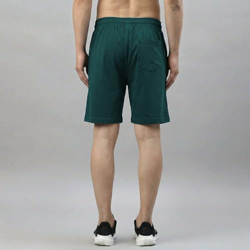 Image of Amul Comfy Men Ultra Soft Cotton-Rich Drawstring Lounge Shorts