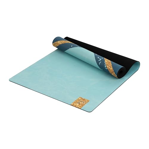 Yvonne Regal Chevron Yoga Mat – Ultra-Grip, Non-Slip, 4mm (1/6”) Thick, Durable & Easy To Clean – Includes Free Carrying Strap