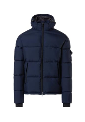 VELE DEL NORD North Sails Piumino Corto Con Cappuccio Beam Puffer 603224 Blu Scuro Blu
