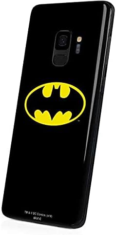 Skinit Decal Phone Skin Compatible with Samsung Galaxy S9 - Officially Licensed Warner Bros Batman Official Logo Design