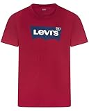 GRAPHIC TEESREDS Levi\'s Graphic Crewneck-Camiseta de Manga Corta tee, Red, M para Hombre