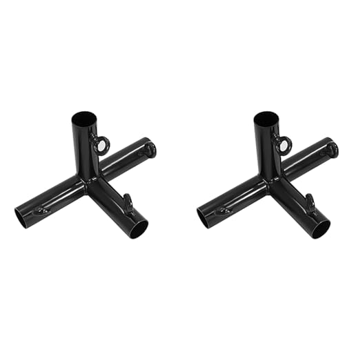 Aoneky 2Pcs 4 Way Corner Canopy Fitting - Serve para 1