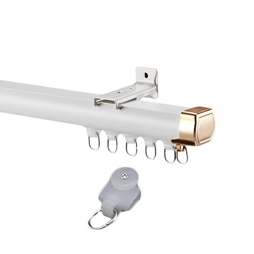 Robustes geräuschloses Gardinenschienensystem - Elektrische...