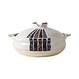 Clay Pots for Cooking Mec Clay Cookware Natural Terracotta 3 Specifications (Size : 1.2L)