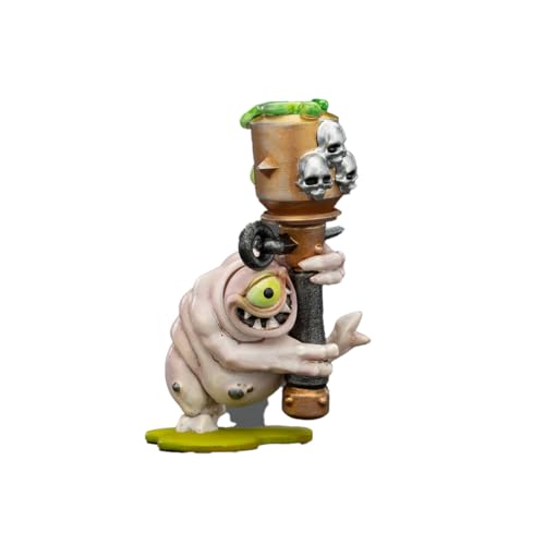 Image of JOYTOY Warhammer 40K 1 /18 Action Figure 15+, Death Guard, Foul Blightspawn, with Plague Sprayer 4.92 inch Collectible Model Birthday Gifts, JT02892