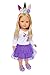 MBD Purple Unicorn Outfit Fits 18 Inch Girl Dolls- 18 Inch Doll Clothes