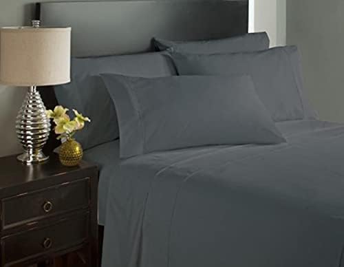 Miniatura 2 de Pampered By Porsha Juego de sábanas de lujo, gris (matrimonial)