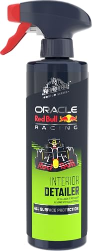 Armor All Podium Series Interior Detailer Spray, Limpiador y Protector para Interior de Coche con Protección UV, 500 ml, Fórmula Antihuellas y Acabado Mate, Desarrollado con Oracle Red Bull Racing