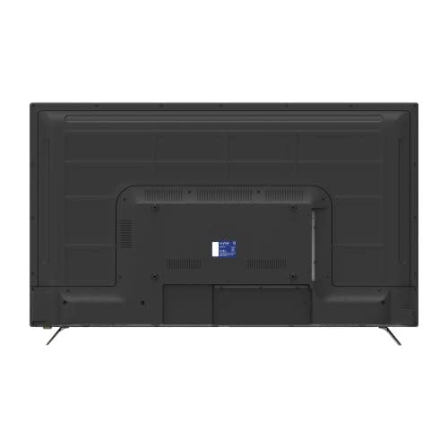 Image of WYBOR 165 cm (65 Inches) 4K-Smart LED TV | Frame Less | (2GB /16GB) | (2 USB - 3 HDMI) | DBL Remote | Cloud TV | (Black) | (2021 Model)