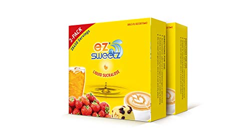 0.5 oz - Liquid Sweetener 450 Servings/Bottle (or Pack) | 2 x 3-bottle