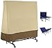 Uranbee Copertura per Tavolo da Ping Pong da Esterno Copertura per Ping Pong Interno Impermeabile Anti-UV Oxford Resistente Tavolo Ping Pong Copertura 185 x 165 x 70cm