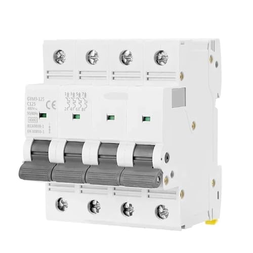 Disjoncteur électrique AC 100A courbe C pour protection tableau électrique 230V
