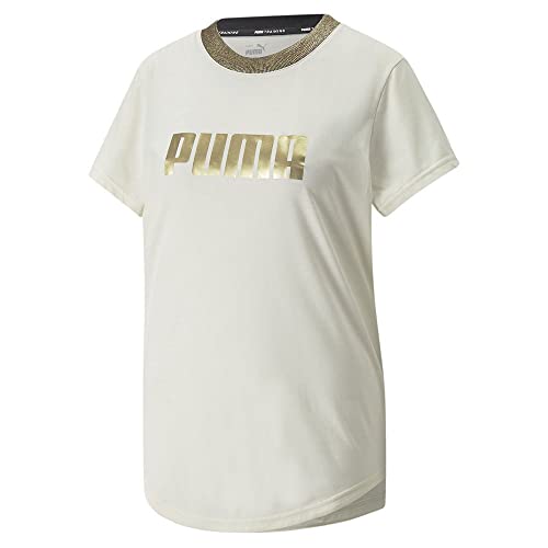 T-Shirt Femme PUMA Deco Glam SS Tee Haut de Sport Respirant Noir