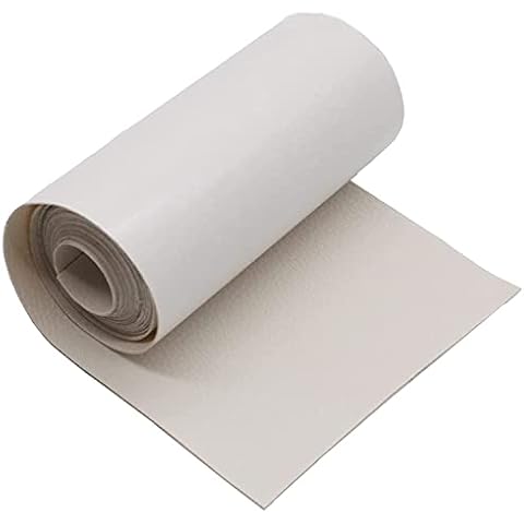 iLovepaper Leather Repair Tape, 4 x 65 inch, Self-Adhesive, Off-White Cover