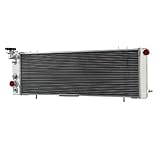 ALLOYWORKS 4 Row All Aluminum Radiator For 1991-2001 Jeep Cherokee XJ/Comanche l4/l6 AT/MT