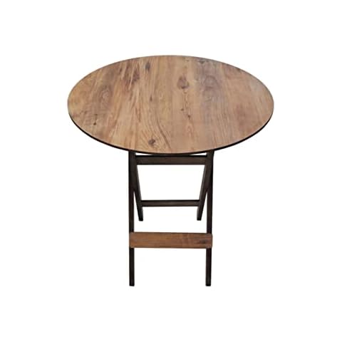 Secenart SECEN ART - Round Coffee Table, Wooden Coffee Table, Durable Material and Stylish Design, Solid Wood for Living Room Coffee Table, Living Room Table Foldable Wooden coffee table Cover