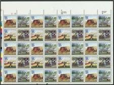 Scott 2434-2437 Classic Mail Transportation - Sheet of Forty 25c Stamps