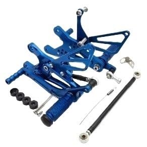 Pédales arrière et repose-pieds moto pour Daytona 675 et Street Triple 2006-2012
