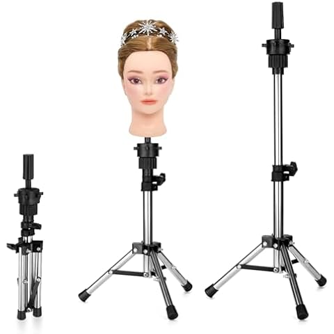 Neverland Adjustable Tripod Wig Stand Cover