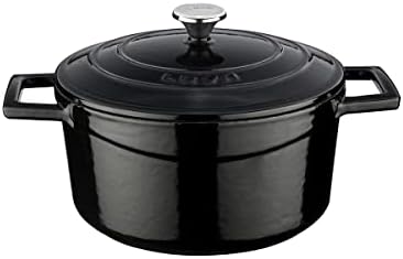 Lava Metal Döküm Yuvarlak Tencere, 20 Cm