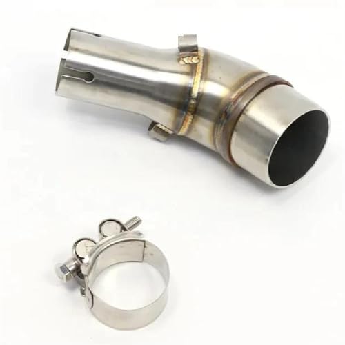 Tuyau d'échappement intermédiaire 51mm haute résistance pour Kawasaki Z250SL et Ninja