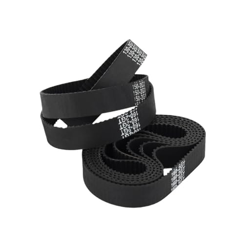 Correa dentada de goma resistente ancho 10 mm 2