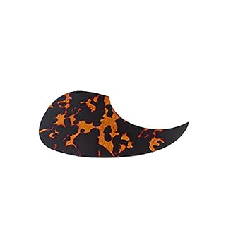 Alnicov Autocollant pour pickguard de guitare, autocollant en forme de virgule pour guitare acoustique – Image 4